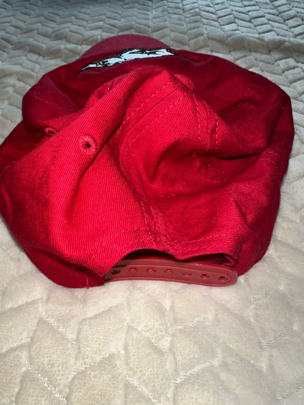 Signatures Arkansas Razorback Red Razorback Logo One Size Adjustable - Picture 4 of 6